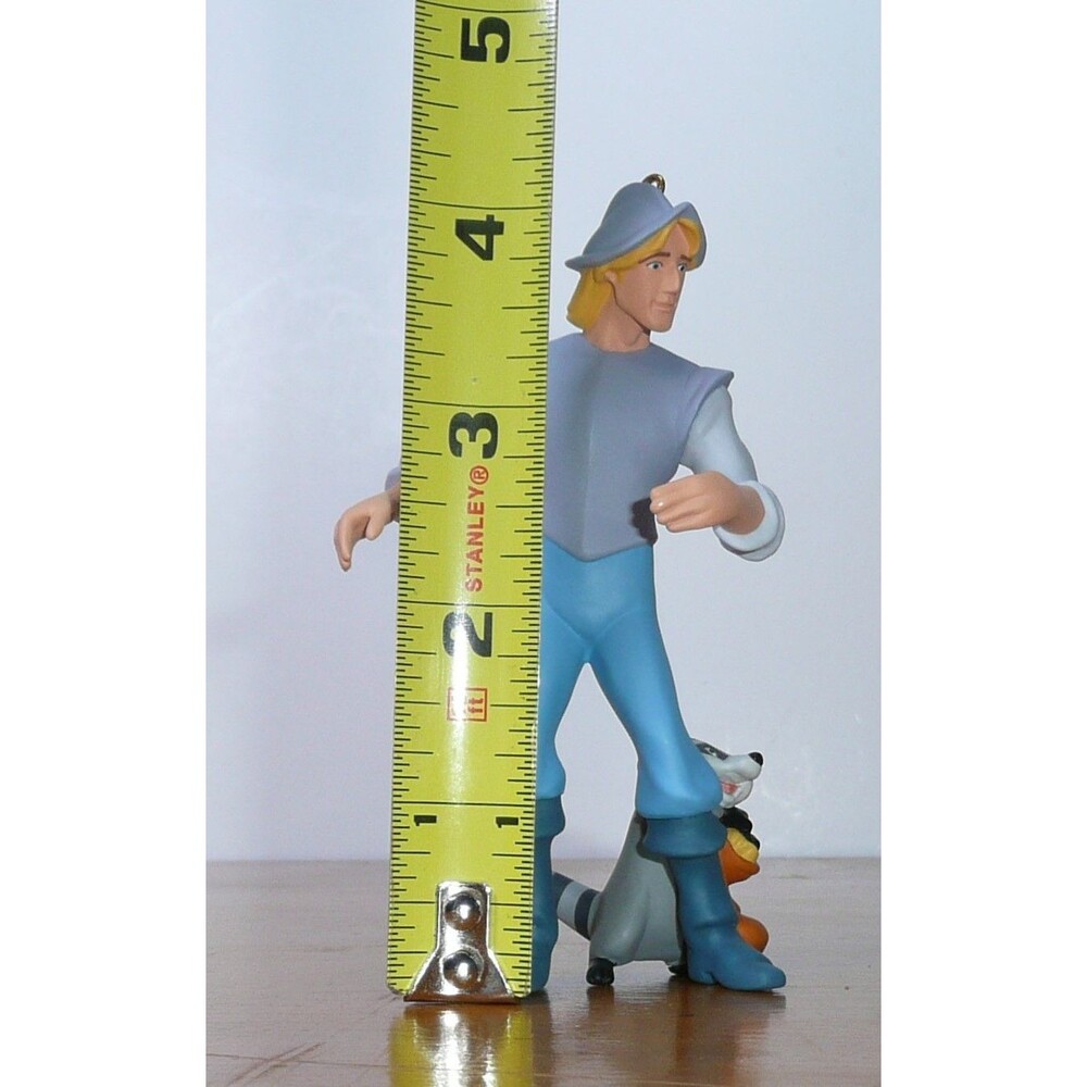 Hallmark Disney Keepsake Ornament Pocahontas Captain John Smith & Meeko 1995 - Picture 4 of 4